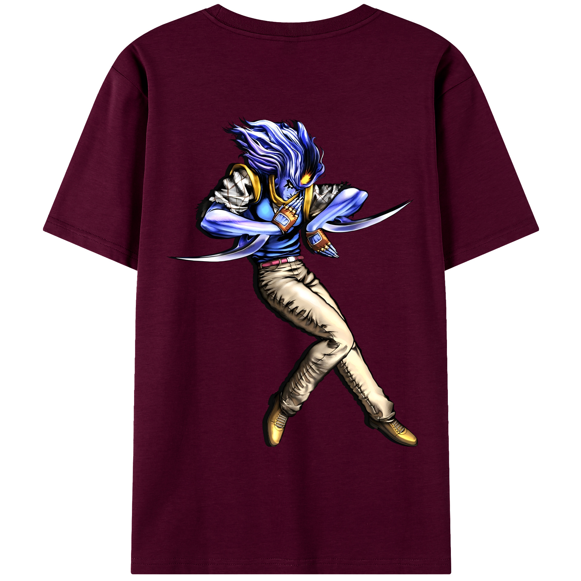 （画像用） ジョジョの奇妙な冒険 JoJo's Bizarre Adventure レディース半袖Tシャツ(バックプリント)